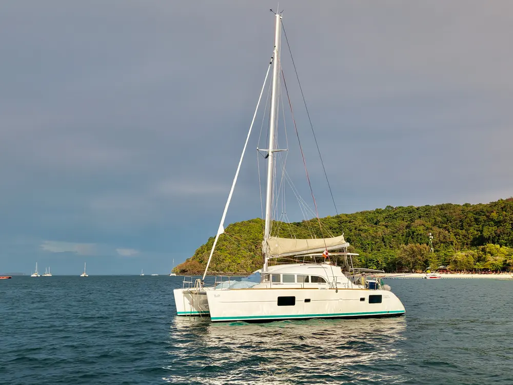 Lagoon 380 Sailing Catamaran exterior photo