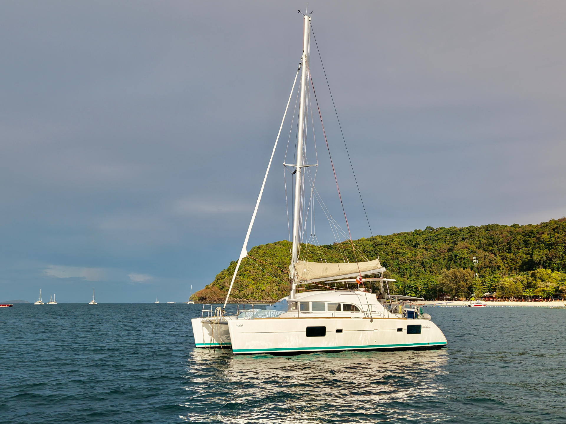 Lagoon Sailing Catamaran 38ft exterior photo